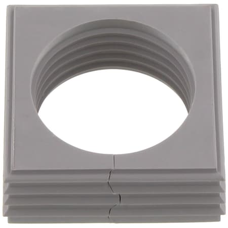 Conta-Clip Large Seal, 17.7 mm. H x 42.8 mm. W x 42.8 mm. L, Thermoplastic Elastomer 28594.6